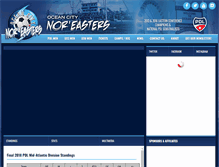 Tablet Screenshot of oceancityfc.com